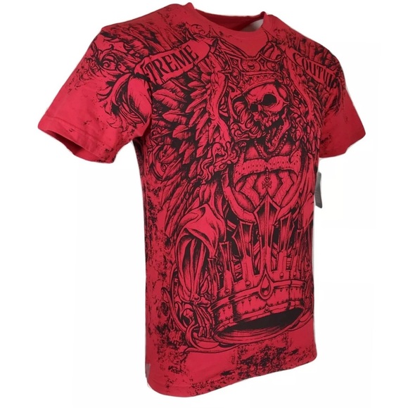 XTREME COUTURE by AFFLICTION Men T-Shirt GATHERING - Picture 6 of 8